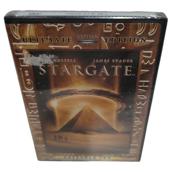 Vntg Stargate 1994 Dvd Ultimate Edition Extended Cut Kurt Russell Movie Action - Picture 11 of 15